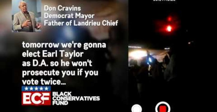 Shock video: Opelousas, La. mayor, Dem Party leader, calls on Louisianans to vote for Landrieu TWICE