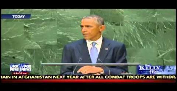 Video: In U.N. address on terror threat, Obama channels Bush