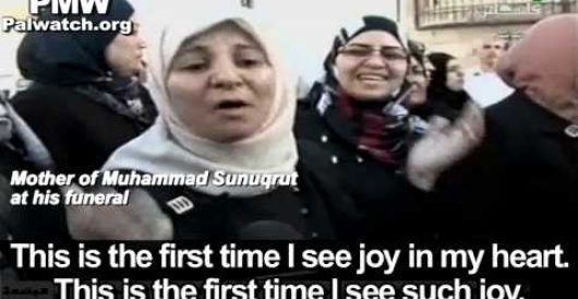 Video: Palestinian mother celebrates death of son killed in clash with Israel by Howard Portnoy