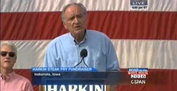 Did Sen. Tom Harkin bring Hillary’s presidential chances to a screeching halt? (Video)