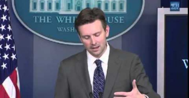WH spox Josh Earnest dodges question about Foley family intimidation (Video)
