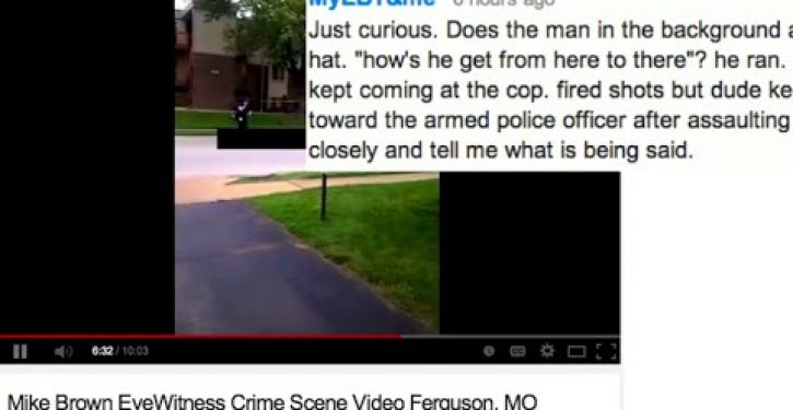 Video right after Michael Brown shooting: Does it confirm ‘dude kept coming’?