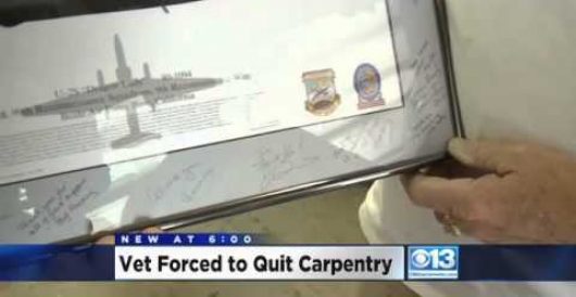 HOA prohibits veteran from building furniture for needy military families (Video) by Michael Dorstewitz