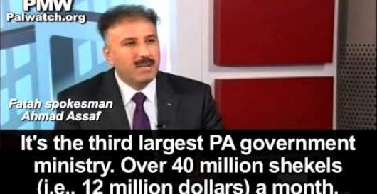 Palestinian Authority admits using U.S. foreign aid to pay terrorists by Jeff Dunetz