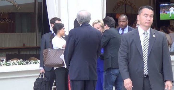 Video: Hillary asked to inscribe copy of her book to Chris Stevens