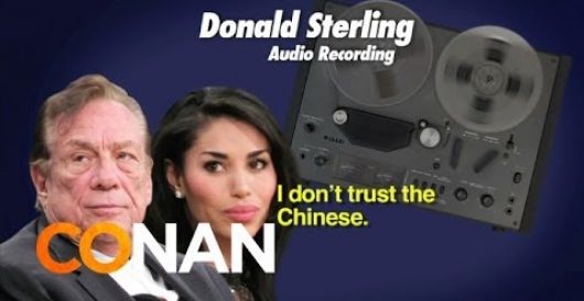 Conan O’Brien discovers new Donald Sterling tape by Jeff Dunetz