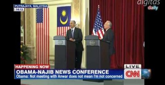 Obama attacks America’s human rights record while In Malaysia by Howard Portnoy