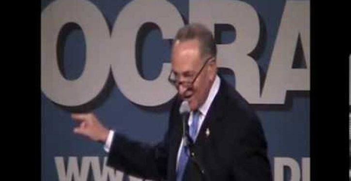 Chuck Schumer blames Tea Party for the ills of the world