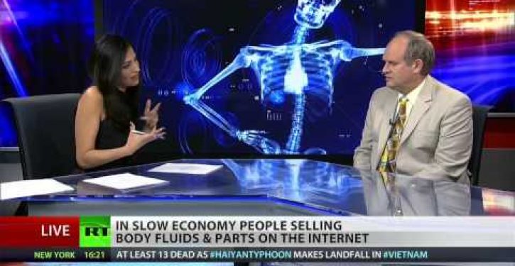 Bodily fluids sell for big bucks online