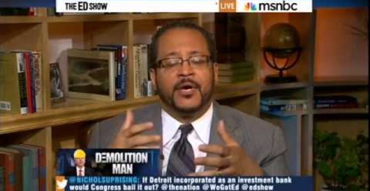 MSNBC’s Dyson onto something in blaming racism for Detroit’s decline