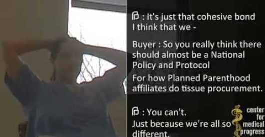 Fourth Planned Parenthood video is out and instructs on how not to get caught by Jeff Dunetz