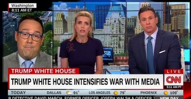 ‘Most busted name in news’ CNN claims Trump’s words are physically endangering journalists