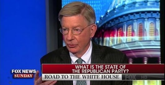 George Will: The GOP is as strong as it’s been since the 1920s by Ben Bowles