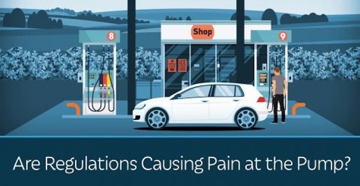 Video: Are regulations causing pain at the pump?