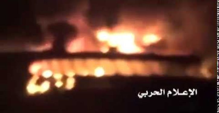 Hot war expanding: Iran-backed Yemen rebels attack UAE ship operating in Red Sea