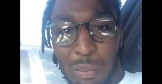 Man claims ‘black lives matter’ as he films himself hiding cocaine from police during traffic stop by LU Staff