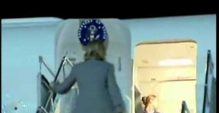 More evidence of Hillary’s physical unfitness to serve as president