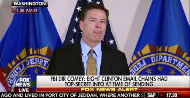 FBI recommends no indictment for Clinton *UPDATE: Trump reacts*