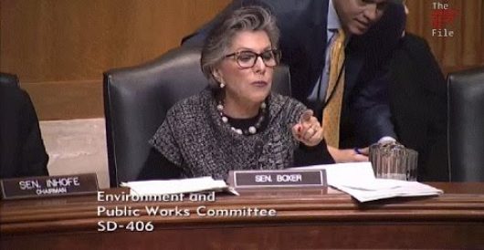 Sen. Barbara Boxer attacks Catholic priest for daring to question this by LU Staff