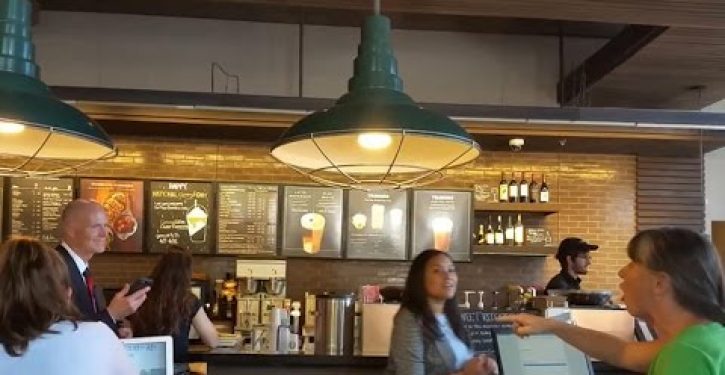 Rick Scott’s Starbucks heckler: Usual suspect