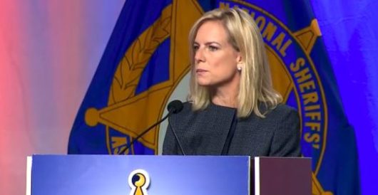 Democratic Socialists attack, harass DHS chief Kirstjen Nielsen at Mexican restaurant by Joe Newby
