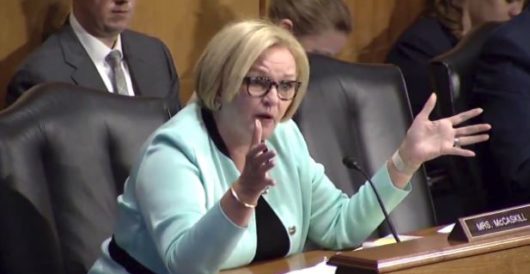 On her ‘RV tour’ last month, Claire McCaskill’s RV looked an awful lot like a private plane by Rusty Weiss