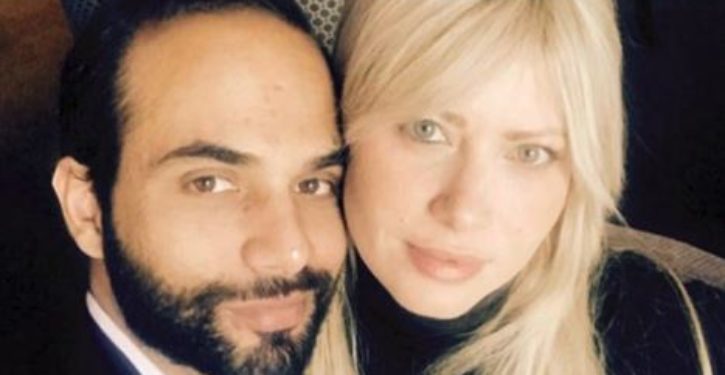 Papadopoulos’s wife: Trump aide ‘absolutely not’ involved in Russian collusion