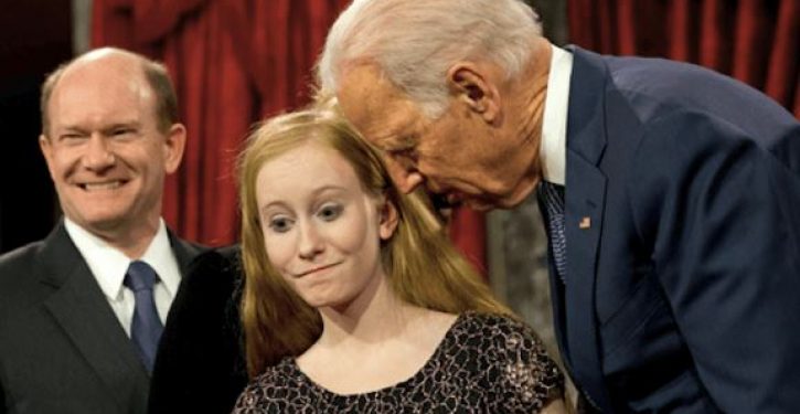 Joe Biden’s creepy conduct finally covered by major media