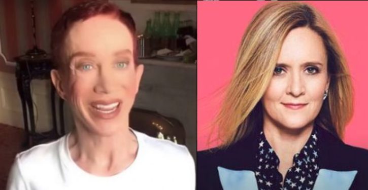 Nearly 3 weeks after Samantha Bee fiasco, pathetic Kathy Griffin repeats her insult almost verbatim