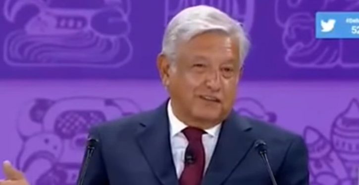 Mexico’s leading presidential candidate: All world’s migrants have ‘human right’ to seek life in U.S.