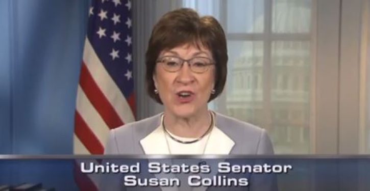 Soap opera actress refuses to recognize Susan Collins as a woman any longer