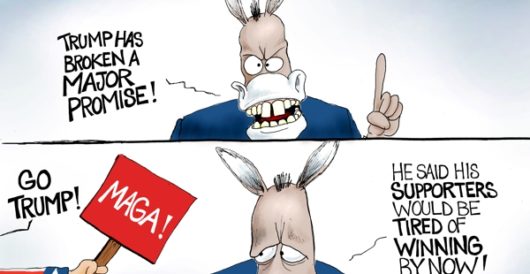 Cartoon of the Day: Promises, Promises by A. F. Branco