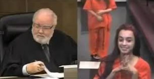 Judge sentences teen to 30 days after she flashes middle finger by Howard Portnoy