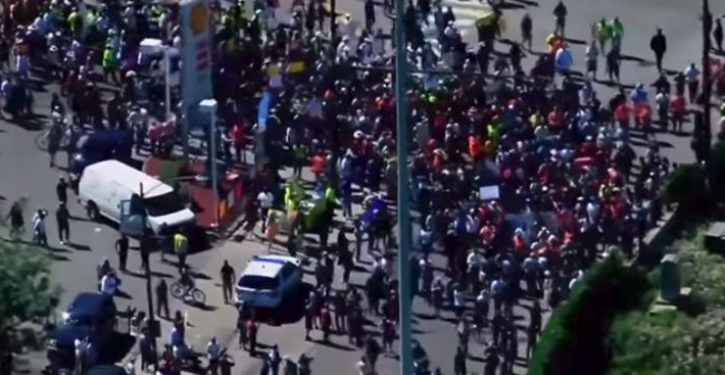 Thousands shut down major Chicago highway to show need for stricter gun laws
