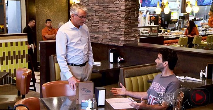 ABC’s show about people getting hassled in restaurants has a curious twist