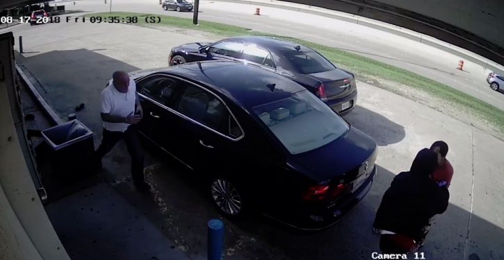 Brazen thieves struggle with woman over her purse in broad daylight, prevail, run her over