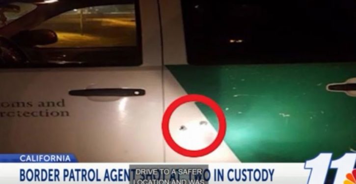 Border Patrol agent, in vehicle in California, comes under gunfire from Mexico