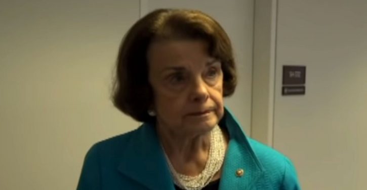 Dianne Feinstein shows us which party really threatens members who step out of line