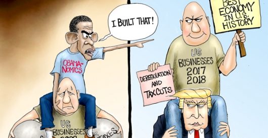 Cartoon of the Day: Nobama-nomics by A. F. Branco