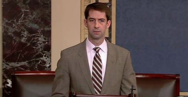 Tom Cotton believes he knows who was behind the leak of Blasey Ford’s letter