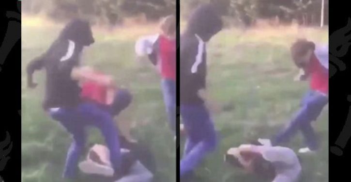 Shocking moment when bullies beat up young boy, order him to ‘get on your knees and pray to Allah’