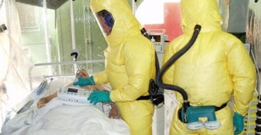 Crowd sets hospital on fire in response to anti-Ebola measures by LU Staff