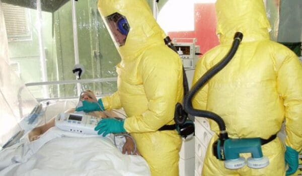Crowd sets hospital on fire in response to anti-Ebola measures by LU Staff
