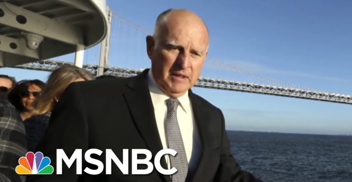 Jerry Brown: Climate change is an ‘enemy’ as devastating as ‘Nazis’