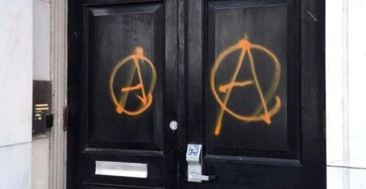 ‘We are not civil’: Antifa vandalizes NYC GOP headquarters by Jeff Dunetz
