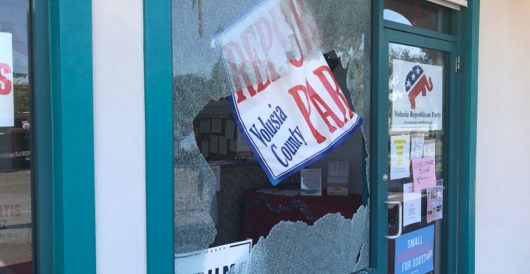 Gunman shoots out windows of GOP office in Florida by Daily Caller News Foundation