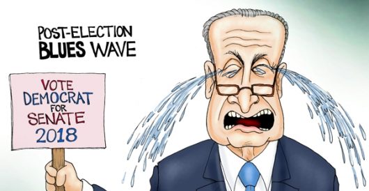 Cartoon of the Day: No blue wave, just blue tears by A. F. Branco