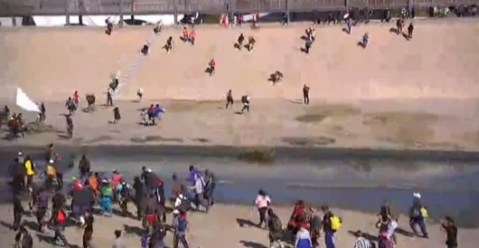 Migrants make border rush south of San Diego; repelled by smoke pellets; *UPDATE* Mexico will deport perps by J.E. Dyer