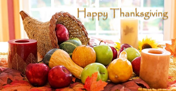 Thanksgiving greetings from Liberty Unyielding