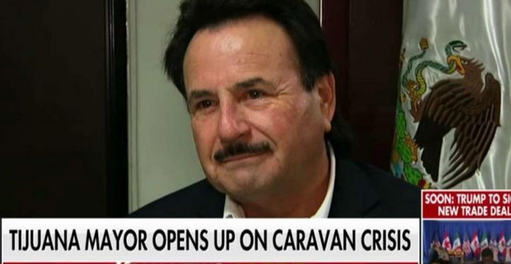 Tijuana mayor says he’s not spending any more on migrants; wants caravan organizer arrested